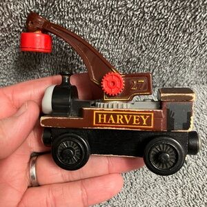 Vintage Harvey Wooden Train Toy Thomas